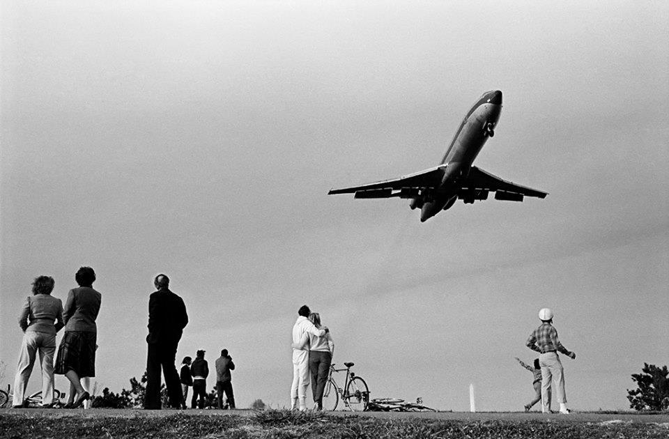 Watching the airplanes land 1983