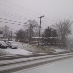 Belle View Boulevard snowed