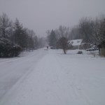 Bucknell Manor snow in winter