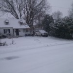 Bucknell Manor snow in winter