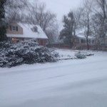 Winter in Bucknell Manor on Cavalier Drive
