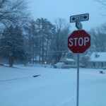 Belle Haven in winter snow