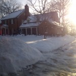 Belle Haven after heavy snow