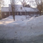 Belle Haven after heavy snow