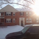 Belle View condos during winter