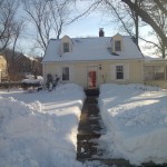New Alexandria shoveled sidewalk
