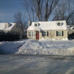 New Alexandria snowed in