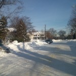 New Alexandria snow aftermath