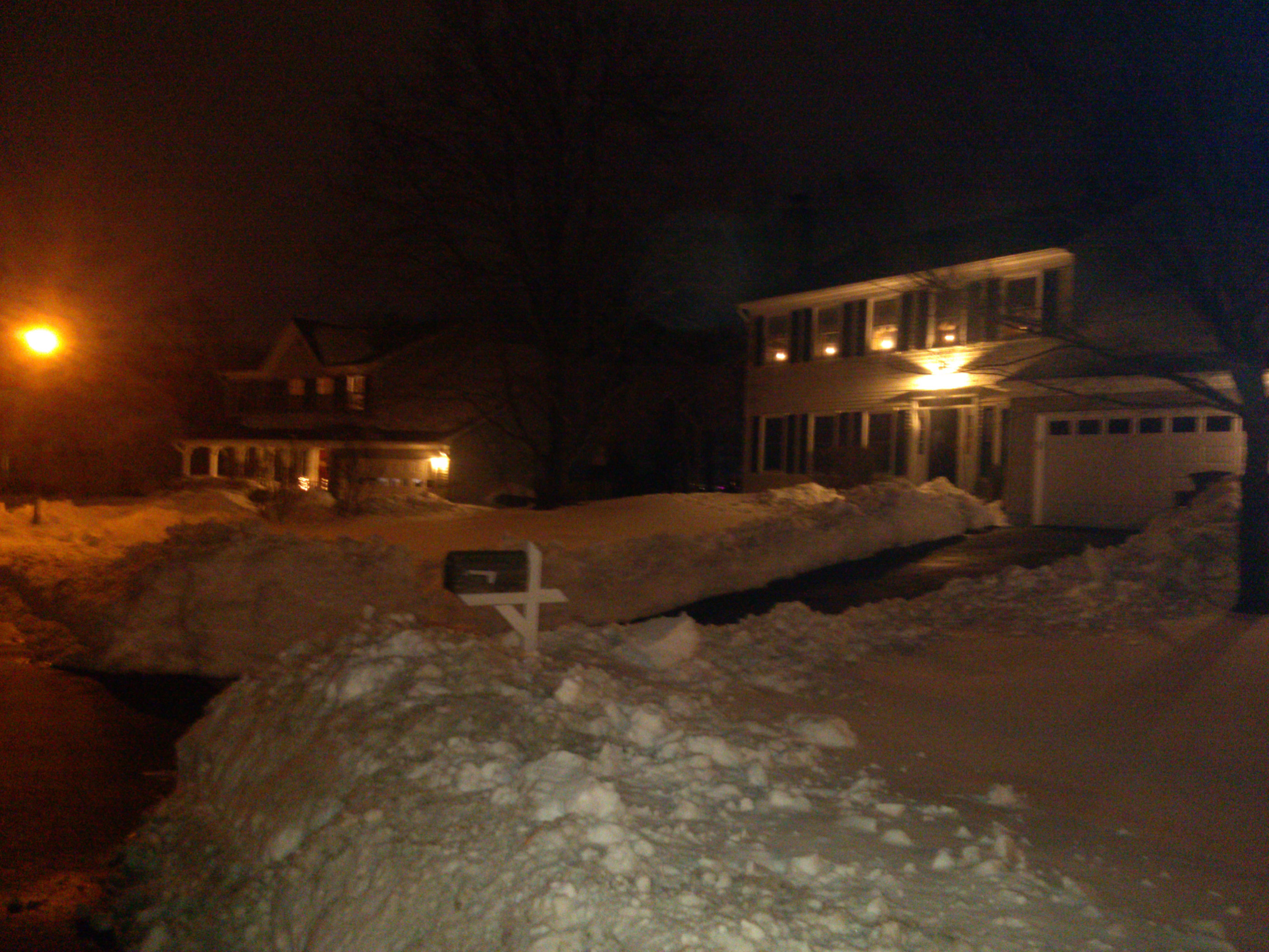 Belle View winter night