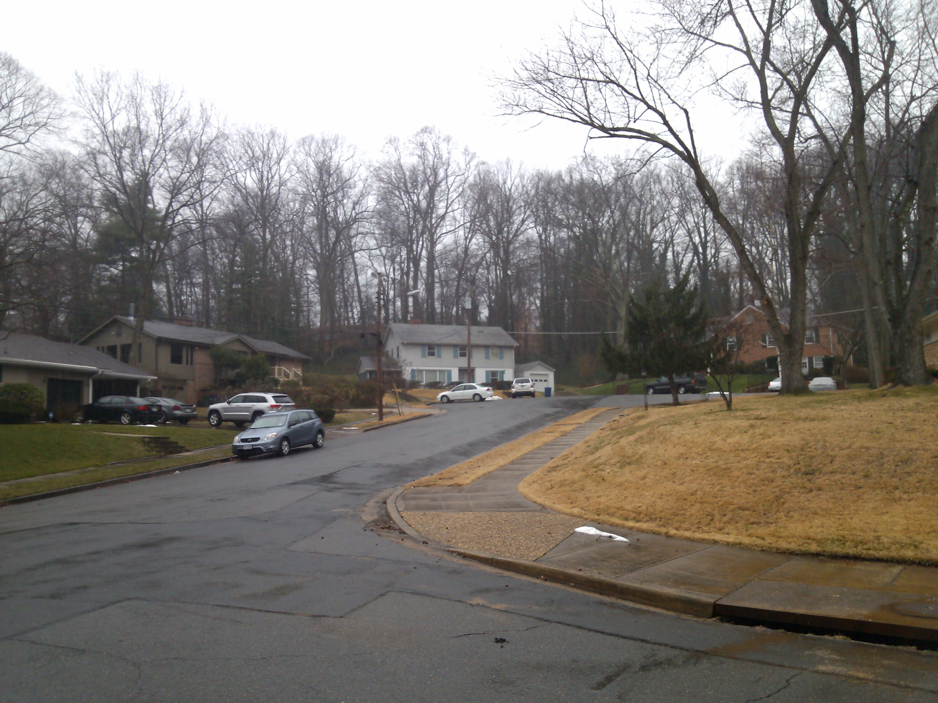West Grove after a drizzle of rain