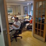 Broker and Agents in conference room