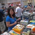 Julie Nesbitt grocery shopping