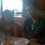 Stuart Nesbitt dines with family
