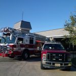 Fairfax 411 County fire truck